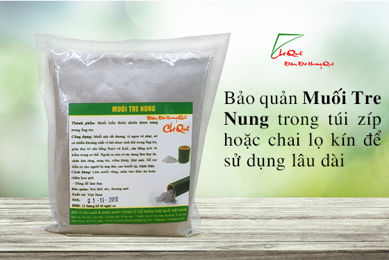 CÁCH LÀM MUỐI TRE NUNG THEO PHƯƠNG PHÁP THỰC DƯỠNG OHSAWA